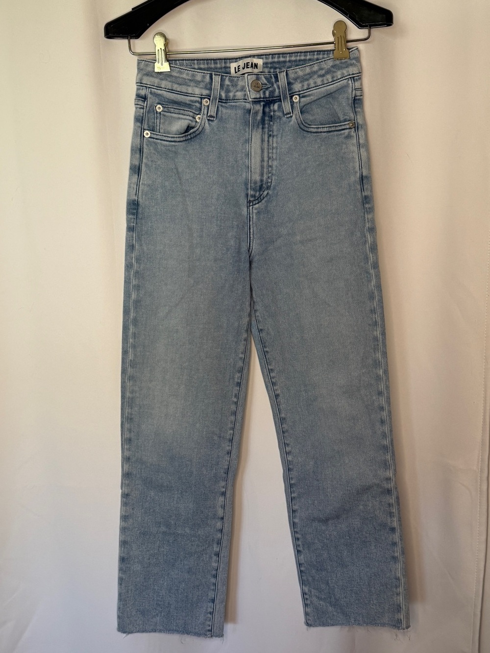 Le Jean High-Rise Sabine Straight Jeans